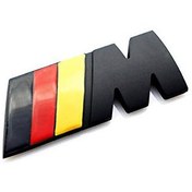 Resim Bmw M Siyah Almanya Bagaj Logosu 