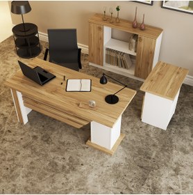 Resim Kalender Dekor Ophira-1-3-4 Ofis Büro Masası Takımı 