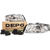 Resim Audi A6 Yıl 2001-2005 Arası Depo Sağ Far 4b0941004bj 