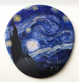 Resim Starry Nıght Bilek Destekli Mouse Pad Mousepad 