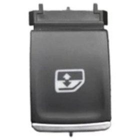 Resim otobalcı Seat Leon Uyumlu Cam Açma Düğmesi Tekli Kromlu 2013--2022 Kırmızı Işık 