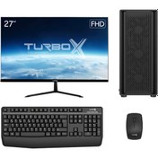 Resim TURBOX Tx6407 i5 9400F 16GB DDR4 Ram 256GB SSD 2GB R5 230 27 inç FHD Monitör Ofis Hazır Sistem 