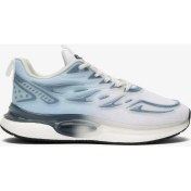 Resim Liger Erkek Günlük Koşu Yürüyüş Spor Ayakkabı MAVİ - BEYAZ 