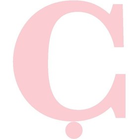 Resim Karton Harf Banner Pembe Ç 