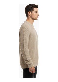 Resim Jack & Jones Jjenick Knit Crew Neck Noos Erkek Kahverengi Kazak - 12211275 