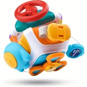 Resim Bebek Oyuncakları El Topu Yakalama Aktivite Küpü 18 Ay ve Üzeri Çocuklar İçin Eğitici Oyuncak Duyusal İnce Motor Becerileri Yürümeye Başlayan Çocuklar Seyahat Doğum Günü Noel Tatil Festivali Hediyesi Erkek Kız Çocuklar İçin 