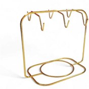 Resim CEPHOME metal gold kaplama fincan askısı 