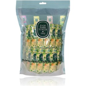 Resim Eyüp Sabri Tuncer Hawaii Ananas Kolonyalı Mendil 150'li (Küçük Boy) 