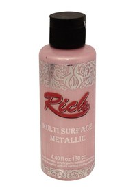 Resim Rich Multi Surface Metalik Boya 130 cc Bebek Pembe 6536 
