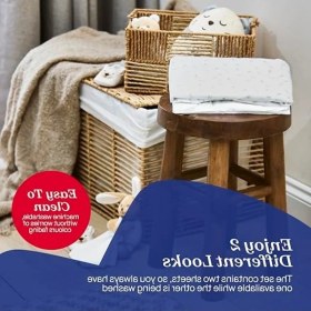 Resim Cekar Store Chicco Çarşaf Seti Pamuklu Iki Parça N2M Cloud 
