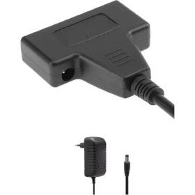 Resim TeknoKapsül USB 2.0 2.5 3.5 Inç Sata SSD HDD Hard Disk Dc Güç Çevirici Dönüştürücü Adaptör Kablosu Uyumlu Ad 