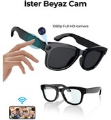 Resim R1 Pro Akıllı Gözlük Kameralı Yapay Zeka,müzik Dinleme,telefon İle Konuşma Bluetooth 