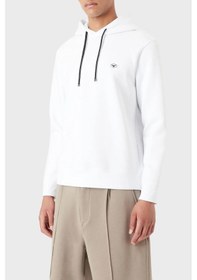 Resim Emporio Armani Erkek Sweat 8N1MD0 1JHSZ 0100 BEYAZ Beyaz 