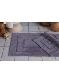 Resim Apricitas 2 Li Banyo Paspası Frame Grı Gri 