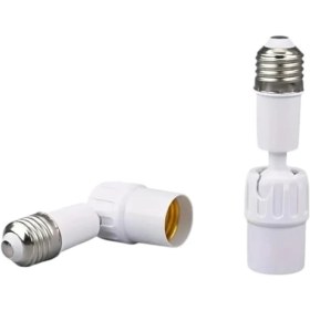 Resim MarkEntegra 360 Derece Esnek Bükülebilir Plastik E27 Uzatma Duy 