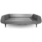 Resim Koltukstilim Vivente Deri Üçlü Kanepe Gri 