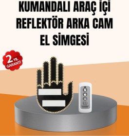 Resim Epilons 2025 Yeni Seri Led El Şekilli Park Uyarı Ve Güvenlik Cihazı Orijinal 