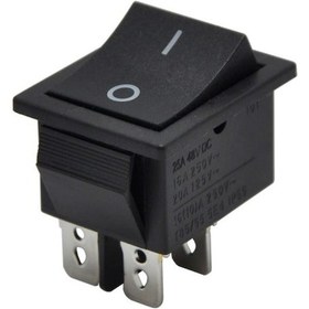 Resim Geniş Işiksiz Anahtar Off- Mom Yayli 4P 