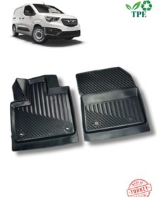 Resim Opel Combo Panelvan Van Havuzlu Oto Paspas Ön Iki Parça 