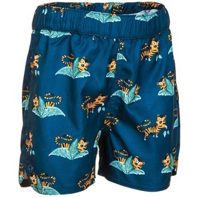 Resim Decathlon Bebek Mayo - Mavi/ Kaplan Baskılı 