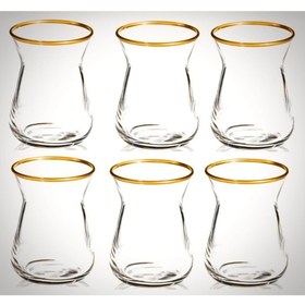 Resim irem gold çay bardağı - irem gold çay bardağı 