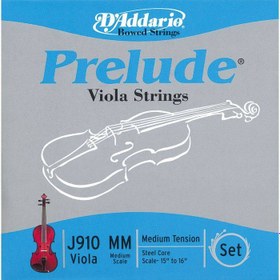 Resim D'Addario J910 MM Prelude Viyola Teli 