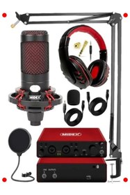 Resim Genel Markalar Profesyonel Stüdyo Kayıt Seti: Ses Kartı, Mikrofon 