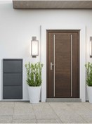 Resim adlsteel 3'lü Metal Ayakkabılık (antrasit) 