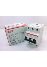 Resim Abb 3x10a C Tipi K Otomat / Abb 2cds233001 R0104 Sh 203t-c10 