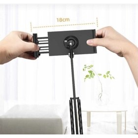 Resim PİNK İTHALAT Telefon Tablet Masa Tutucu Esnek Uzun Kollu 360 Derece 