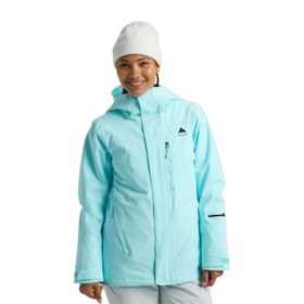 Resim Burton Reserve 2L Ins Stretch Slim Kadın Yeşil Snowboard Ceketi 