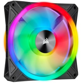 Resim CORSAIR CO-9050099-WW QL Series, QL140 RGB, 140mm RGB LED Fan, Single Pack 