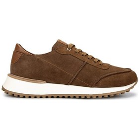 Resim Tamer Tanca Erkek Hakiki Deri Kahverengi Sneakers & Spor Ayakkabı 870 1345 Erk Ayk Y25 Sıgaro Suet Taba 