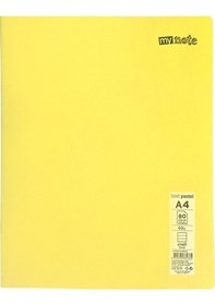 Resim Mynote Text Neo Defter Pp Kapak Tel Dikişli A4 60 Yp Kareli Mtxne 