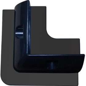 Resim 2k Abs Siyah Solar Köşe Güneş Paneli Montaj Braketi 