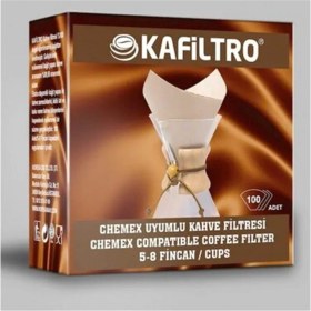 Resim Durnes Kahve Demleme Seti (Coffee Chemex 800 Ml, Kettle 1200 Ml Ve Kafiltro 100 Adet) 