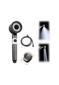 Resim Duş Başlığı Yüksek Basınçlı Masaj Taraklı 3 Kademeli Çok Renkli 