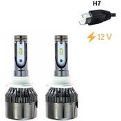 Resim Space Led Far Ampulü Beyaz H7 36w 4800lm 12v / Laam803 Renkli 