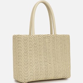 Resim Bej Nakışlı Clutch Is1260121008023 | Ipekyol - Bej / 1 