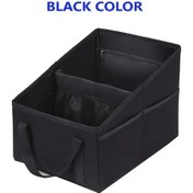 Resim Dashanshop Siyah, 9.84 12.2 9.84 İnç Araç Kolçak Organizatörü, Katlanır Çok Bölmeli Saklama Kutusu 
