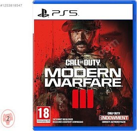 Resim CALL OF DUTY MODERN WARFARE 3 - PS5 - SIFIR- KONSOL CENNETİ 