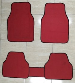 Resim GÖKAS Anadol Sv Universal Kırmızı Çift Katlı Halı Paspas 