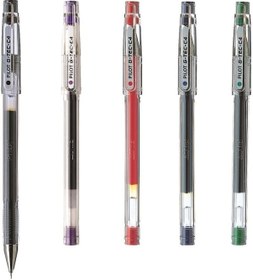 Resim Pilot Roller Kalem G-Tec-C4 Iğne Uç 0.4 MM 12'li Kutu Renk Seçene Siyah 