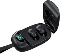 Resim Sürükleyici Ses ile Huawei Mate X2 4G için UX530 Kablosuz Kulaklıklar Gerçek 5.0 Bluetooth Kulak İçi Kulaklıklar 2000mAh Şarj Kutusu - Stereo Aramalar Dokunmatik Kontrol IPX7 Sweatproof Derin Bas 