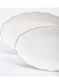 Resim Maxx Doria Flower Platinum 6 Kişilik 29 Parça Kahvaltı Takımı Pa2083 Beyaz 