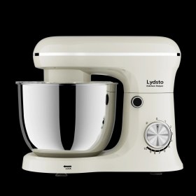 Resim Lydsto Kitchen Helper PV-4700 1500W-5.2 Litre -10 Kademe Hız Ayarı Stand Mikser Hamur Yoğurma Makinesi Krem 