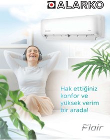 Resim ALARKO-CARRİER ALARKO SPLIT KLIMA (12000BTU)İNVERTER 