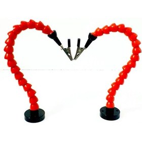 Resim Çok Amaçlı Timsah Ağızlı Tutacak-Pcb Devre Lehimleme Yardımcı El 