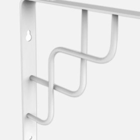 Resim Endpa Zigzag Raf Konsolu Beyaz 