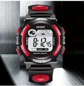 Resim Sunshine022 Kırmızı Spor Led Ekranlı Multifonksiyonel Okul Ve Outdoor Digital Saat Diğer 